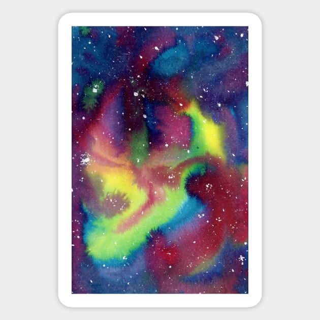 Rainbow Nebula Sticker by sixhours